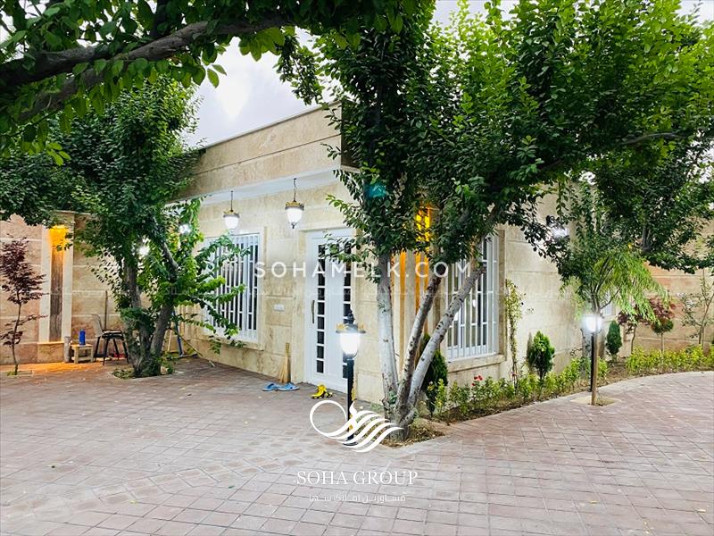 فروش زیباترین باغ ویلای نقلی دهکده ویلای کردزار شهریار