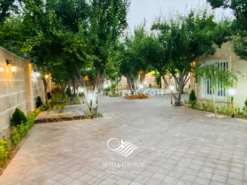 فروش زیباترین باغ ویلای نقلی دهکده ویلای کردزار شهریار