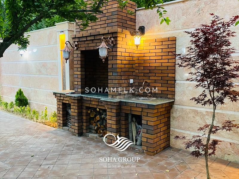 فروش زیباترین باغ ویلای نقلی دهکده ویلای کردزار شهریار