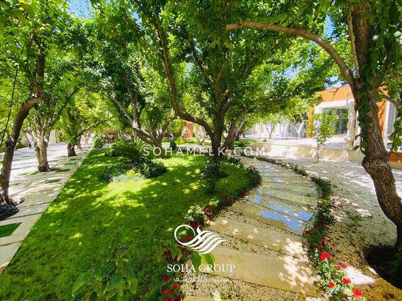 زیباترین باغ ویلای دهکده ویلای کردزار شهریار 