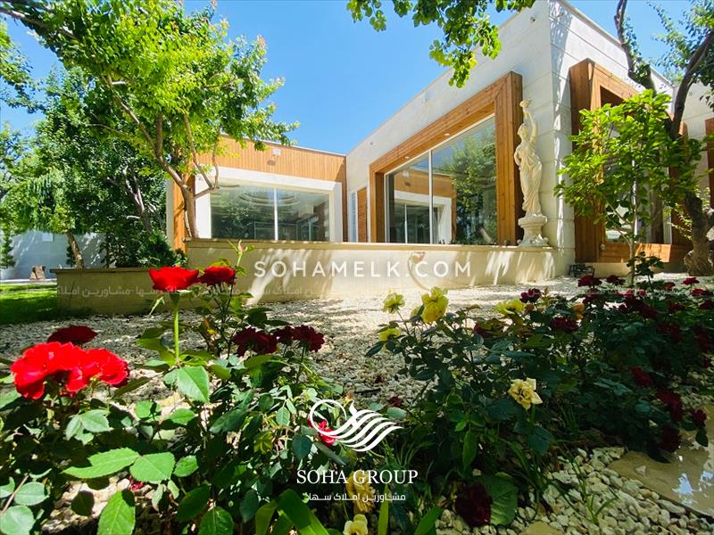 زیباترین باغ ویلای دهکده ویلای کردزار شهریار 