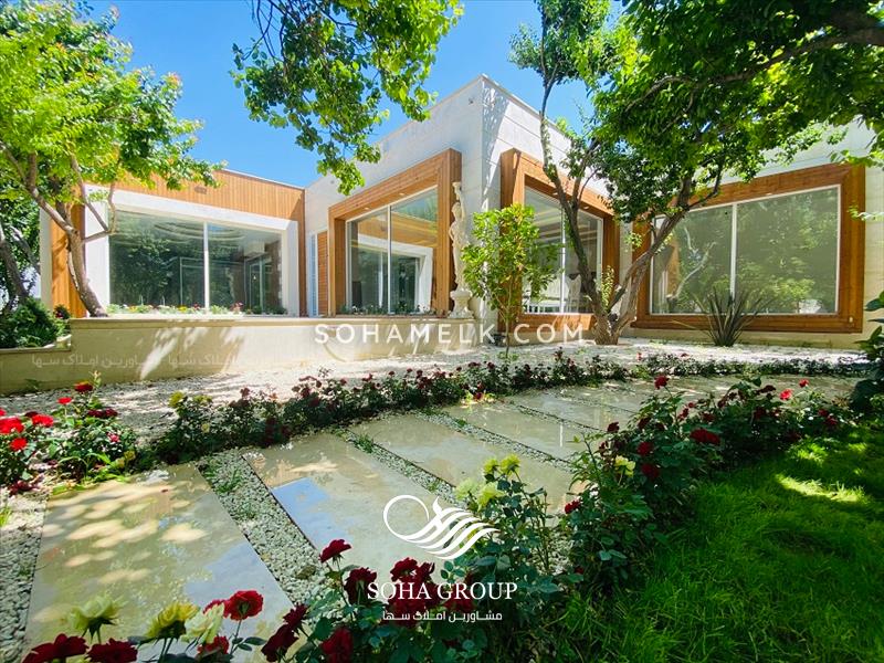 زیباترین باغ ویلای دهکده ویلای کردزار شهریار 