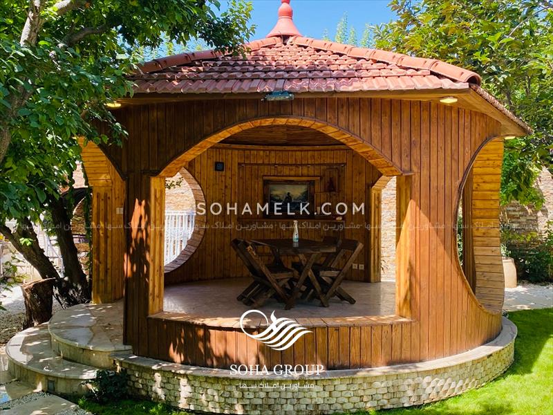 زیباترین باغ ویلای دهکده ویلای کردزار شهریار 