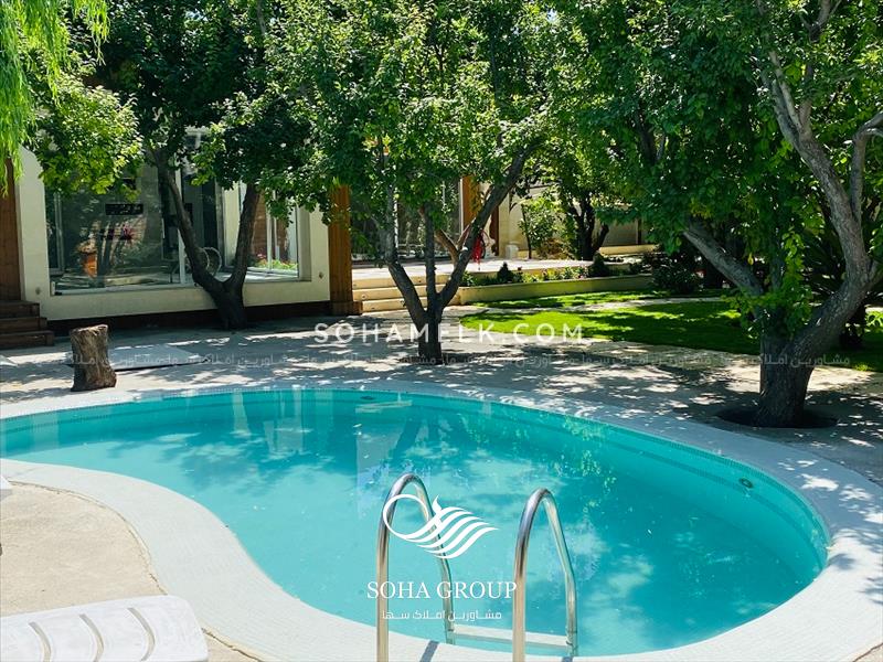 زیباترین باغ ویلای دهکده ویلای کردزار شهریار 