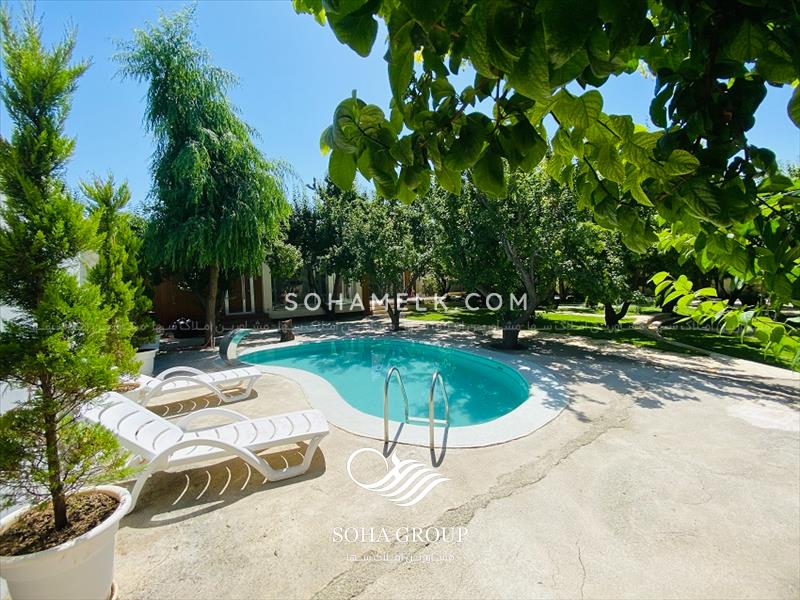 زیباترین باغ ویلای دهکده ویلای کردزار شهریار 