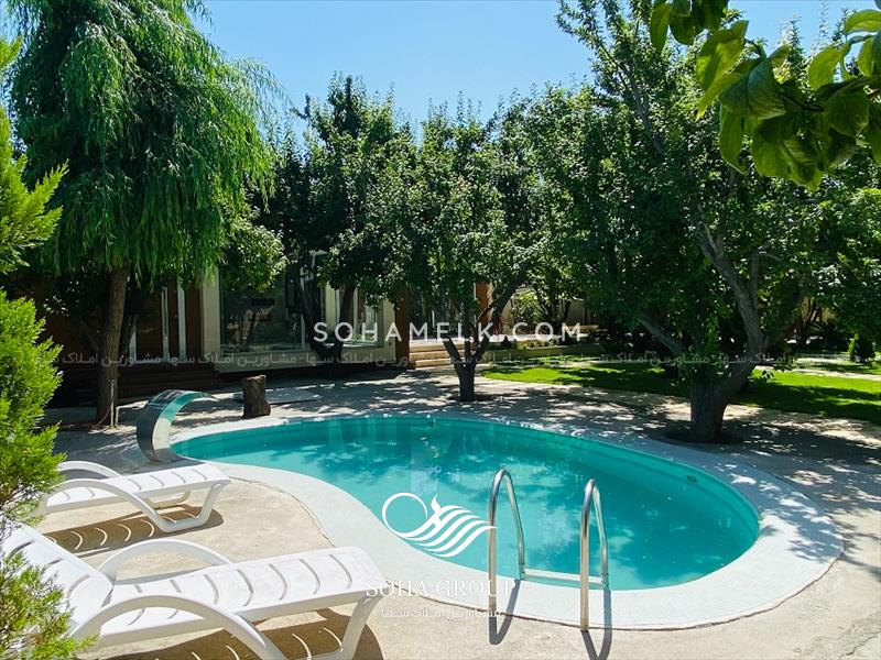 زیباترین باغ ویلای دهکده ویلای کردزار شهریار 