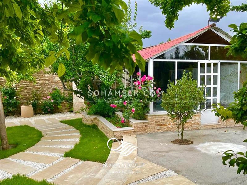 زیباترین باغ ویلای دهکده ویلای کردزار شهریار 