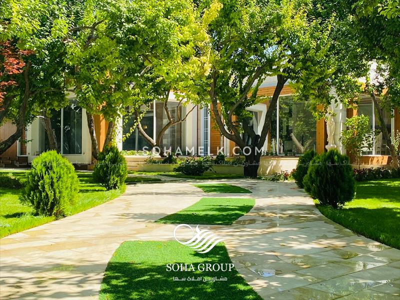 زیباترین باغ ویلای دهکده ویلای کردزار شهریار 