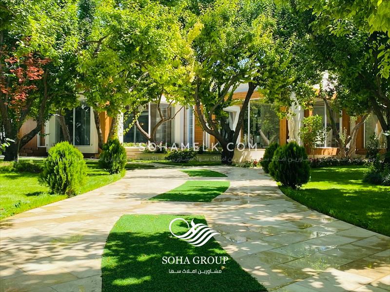 زیباترین باغ ویلای دهکده ویلای کردزار شهریار 