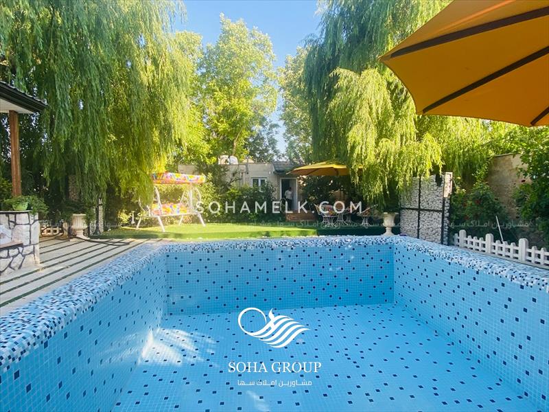 فروش زیباترین باغ ویلای نقلی در دهکده ویلای کردزار 