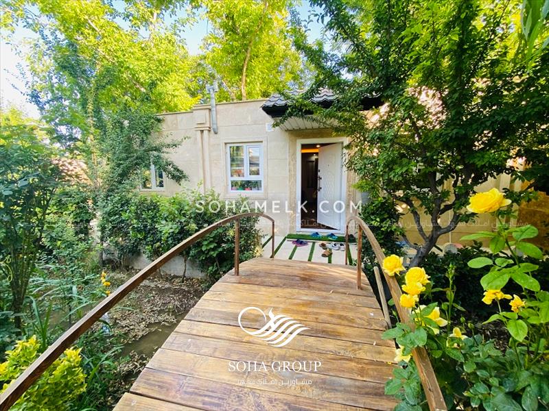 فروش زیباترین باغ ویلای نقلی در دهکده ویلای کردزار 