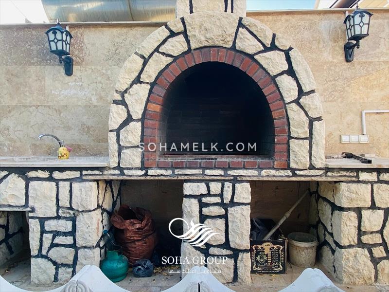 فروش زیباترین باغ ویلای نقلی در دهکده ویلای کردزار 