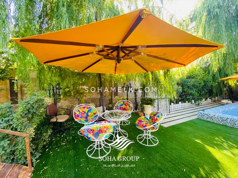 فروش زیباترین باغ ویلای نقلی در دهکده ویلای کردزار 