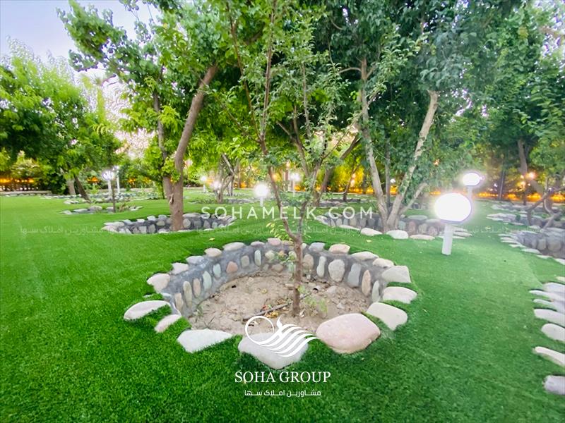 فروش باغ ویلای زیبا در دهکده ویلای کردزار شهریار