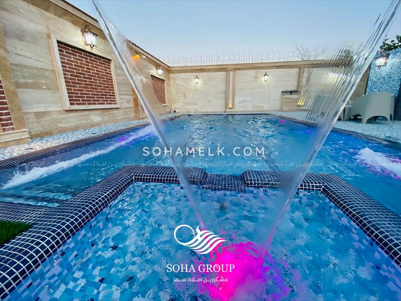 فروش باغ ویلای زیبا در دهکده ویلای کردزار شهریار