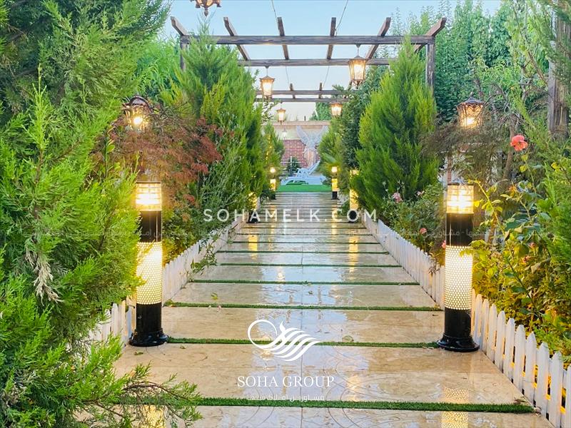 فروش باغ ویلای زیبا در دهکده ویلای کردزار شهریار