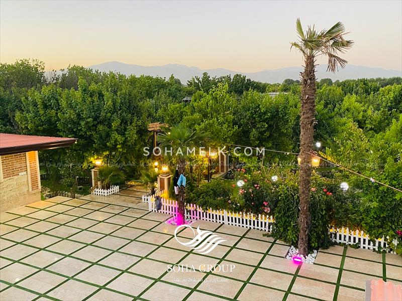 فروش باغ ویلای زیبا در دهکده ویلای کردزار شهریار