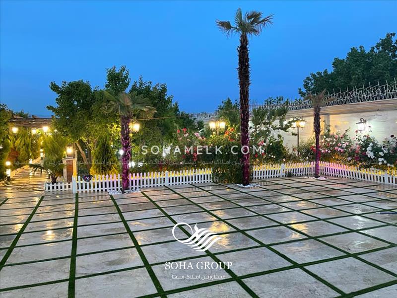 فروش باغ ویلای زیبا در دهکده ویلای کردزار شهریار