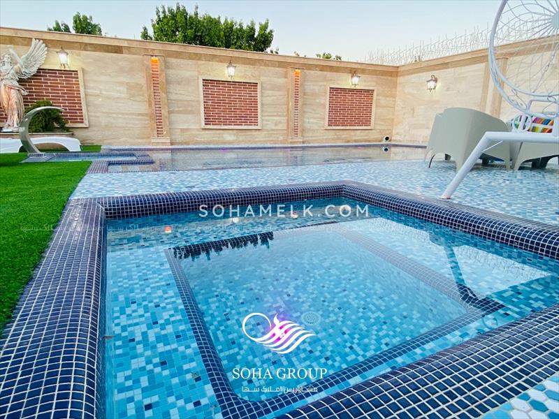 فروش باغ ویلای زیبا در دهکده ویلای کردزار شهریار