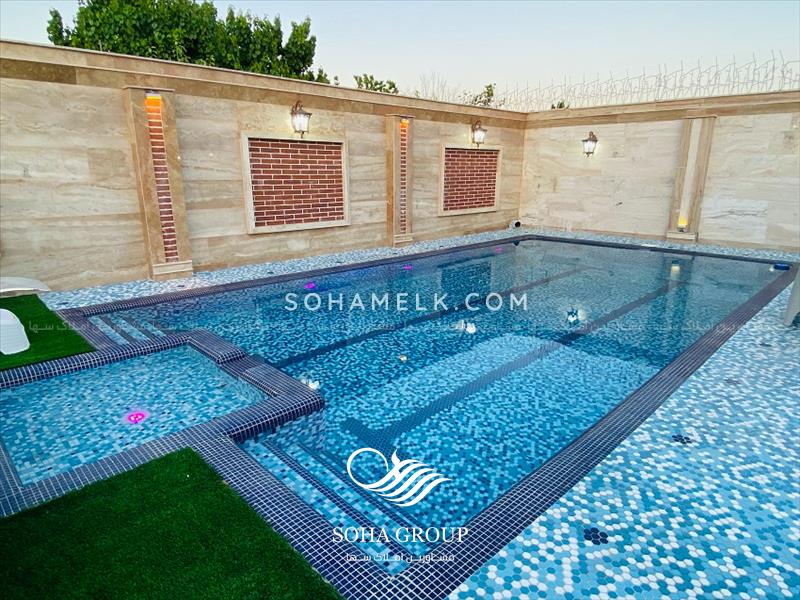 فروش باغ ویلای زیبا در دهکده ویلای کردزار شهریار