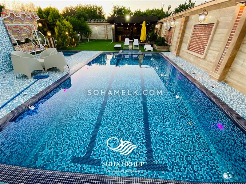 فروش باغ ویلای زیبا در دهکده ویلای کردزار شهریار