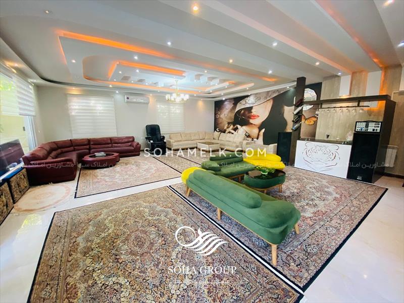 فروش باغ ویلای لوکس در دهکده ویلای کردزار شهریار