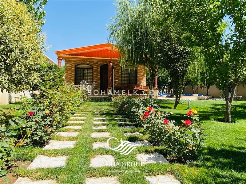 فروش باغ ویلای نقلی داخل شهرک ویلای واقع در صفادشت 