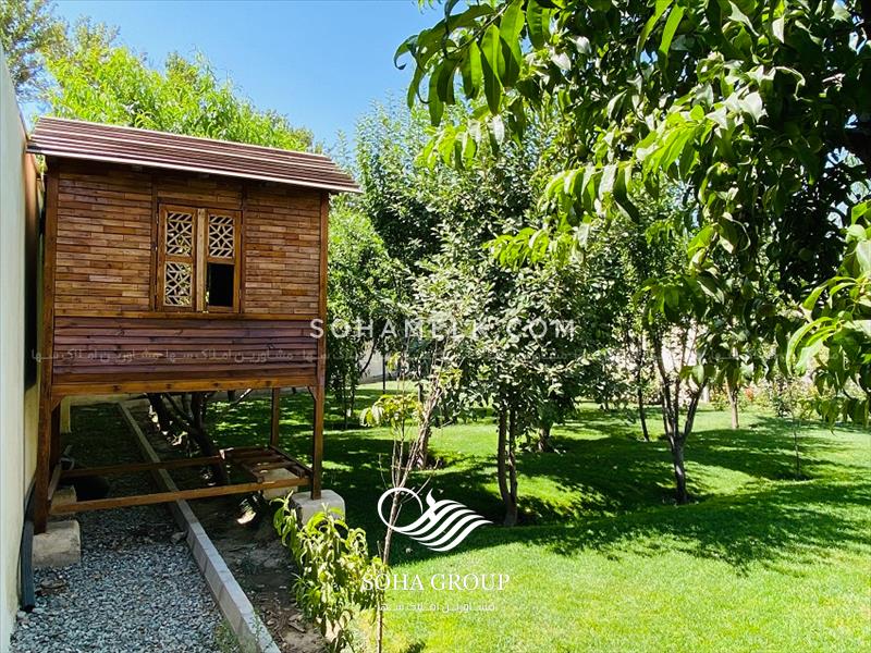 فروش باغ ویلای نقلی داخل شهرک ویلای واقع در صفادشت 