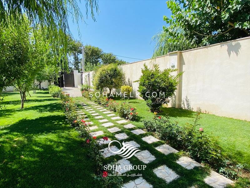 فروش باغ ویلای نقلی داخل شهرک ویلای واقع در صفادشت 
