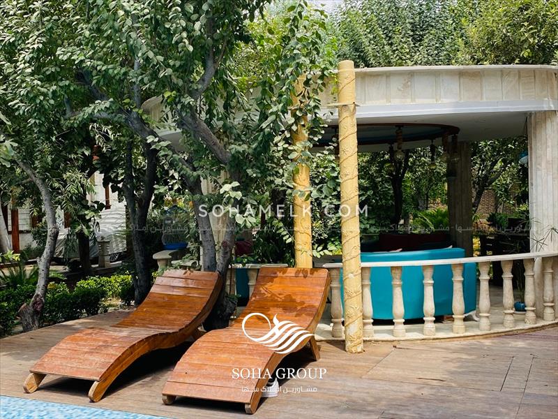 فروش زیباترین باغ ویلای شهرک ویلای والفجر ( زمردویلا)