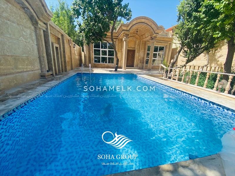 فروش باغ ویلای نقلی و لوکس در ملارد ویلای جنوبی 