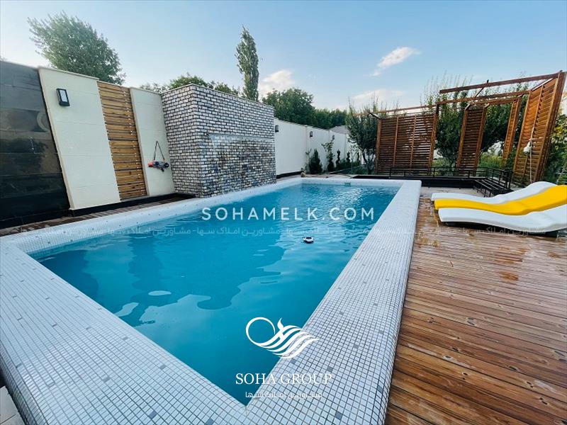 فروش زیباترین و لوکسترین باغ ویلای ملارد