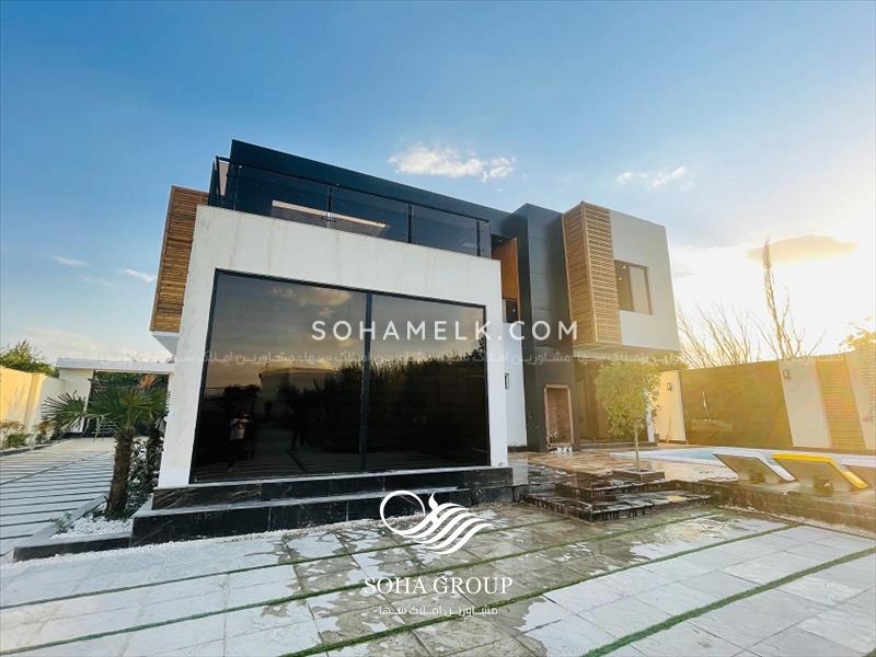 فروش زیباترین و لوکسترین باغ ویلای ملارد