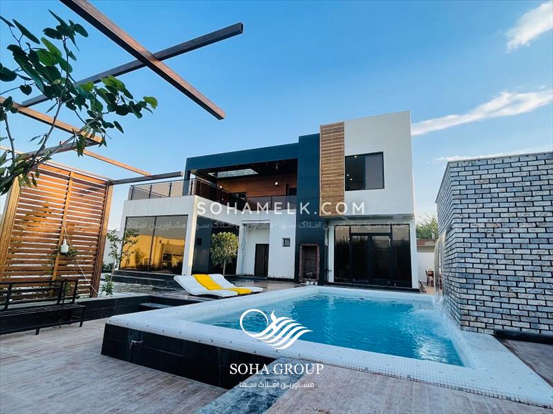 فروش زیباترین و لوکسترین باغ ویلای ملارد