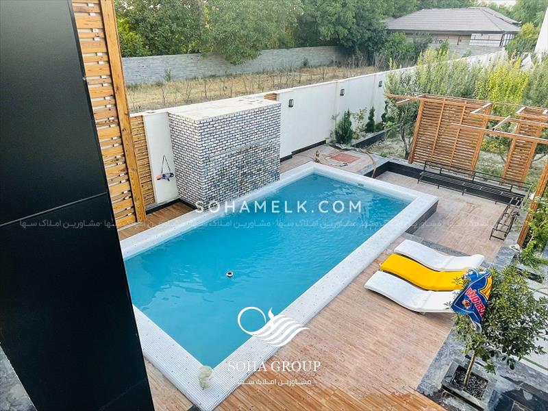 فروش زیباترین و لوکسترین باغ ویلای ملارد