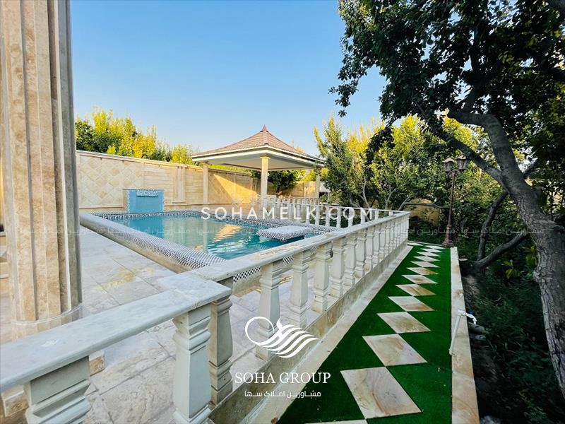 فروش باغ ویلای شیک و لوکس در دهکده ویلای کردزار شهریار