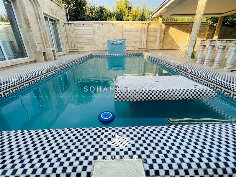 فروش باغ ویلای شیک و لوکس در دهکده ویلای کردزار شهریار