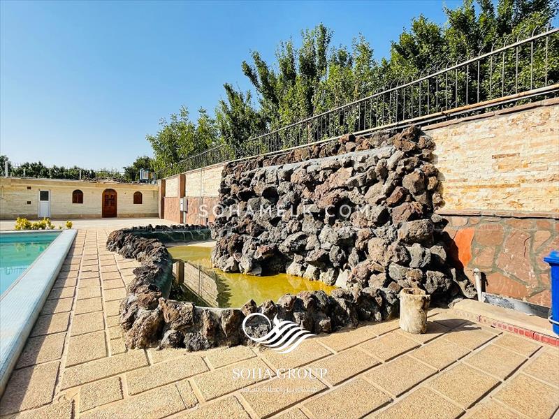 فروش باغ ویلای زیبا در دهکده ویلای کردزار شهریار 