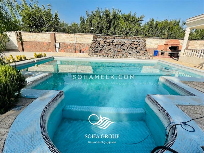 فروش باغ ویلای زیبا در دهکده ویلای کردزار شهریار 