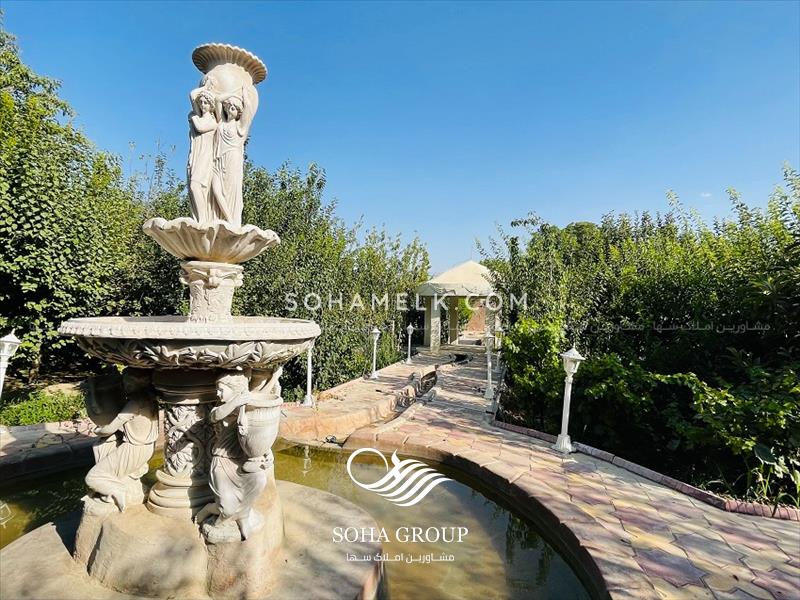 فروش باغ ویلای زیبا در دهکده ویلای کردزار شهریار 