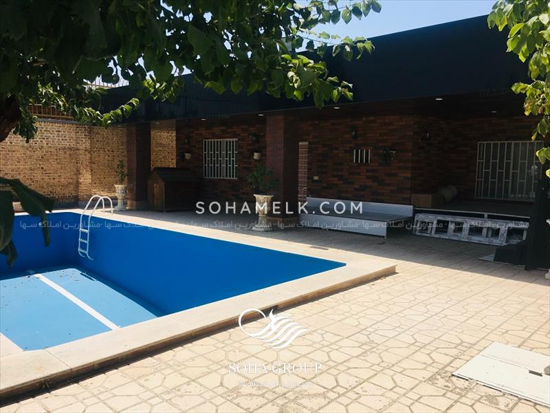 900 متر باغ ویلای لوکس و مدرن سند شش دانگ در صفادشت ملارد 