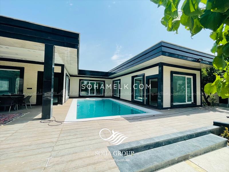 فروش باغ ویلای لوکس و زیبا در منطقه فاخر خوشنام ملارد 