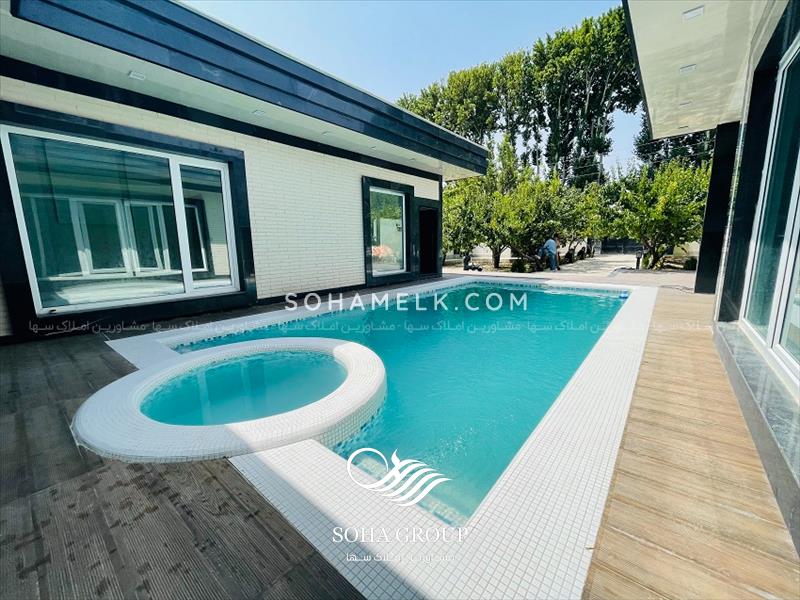 فروش باغ ویلای لوکس و زیبا در منطقه فاخر خوشنام ملارد 