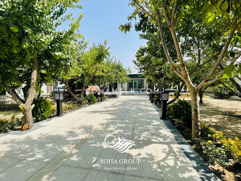 فروش باغ ویلای لوکس و زیبا در منطقه فاخر خوشنام ملارد 