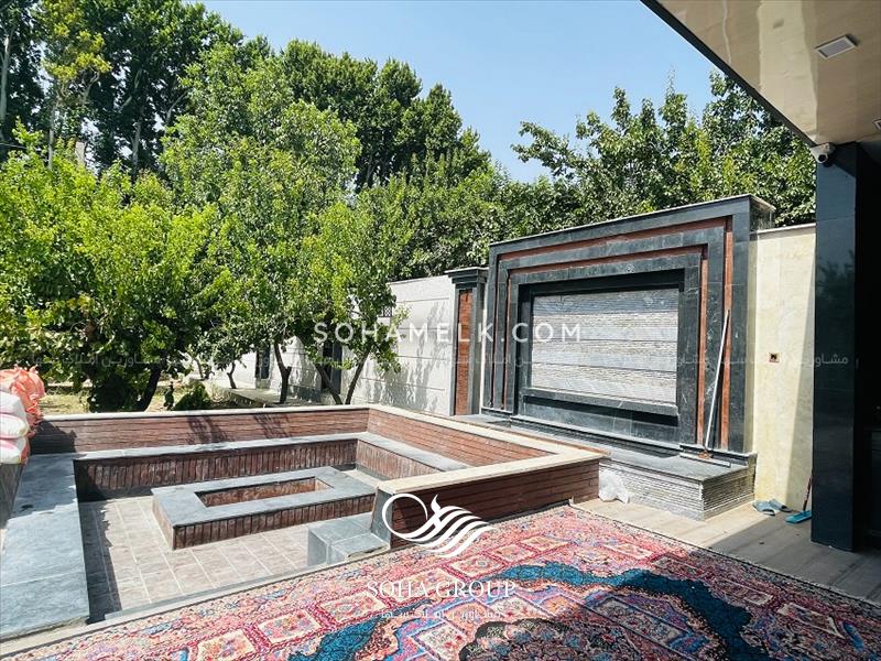 فروش باغ ویلای لوکس و زیبا در منطقه فاخر خوشنام ملارد 