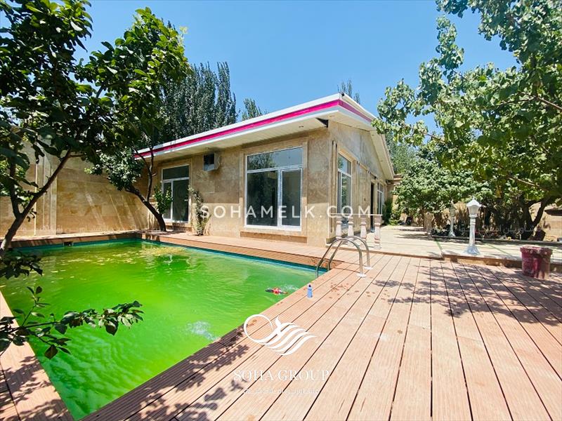 فروش باغ ویلای لوکس و نقلی در دهکده ویلایی کردزار شهریار 