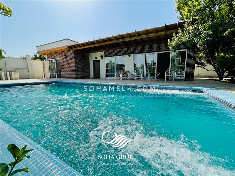 فروش باغ ویلای  لوکس و 1000 متری در دهکده ویلایی کردزار شهریار 