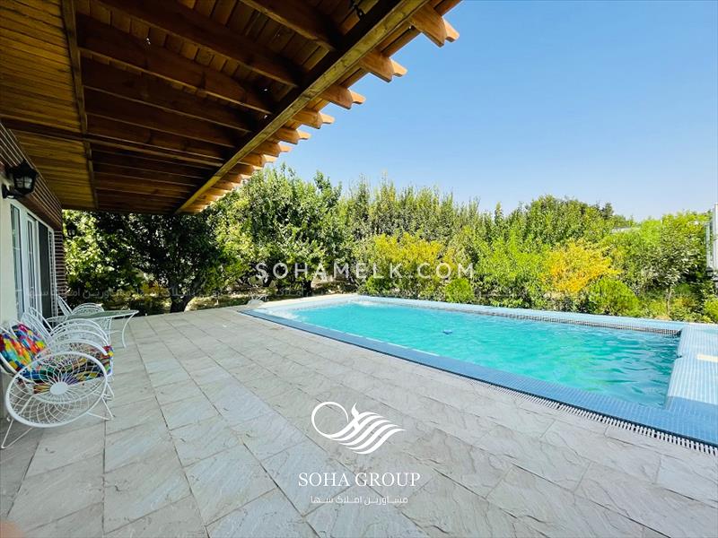 فروش باغ ویلای  لوکس و 1000 متری در دهکده ویلایی کردزار شهریار 