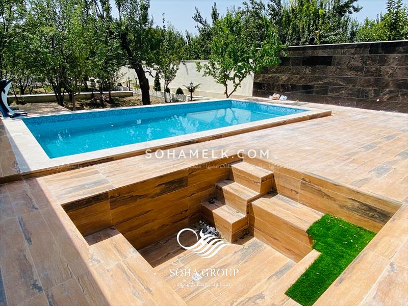 فروش باغ ویلای لوکس و مدرن به متراژ 600 متر مربع در ابراهیم آباد شهریار