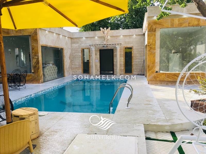 فروش باغ ویلای زیبا و مدرن در دهکده ویلای کردزار شهریار